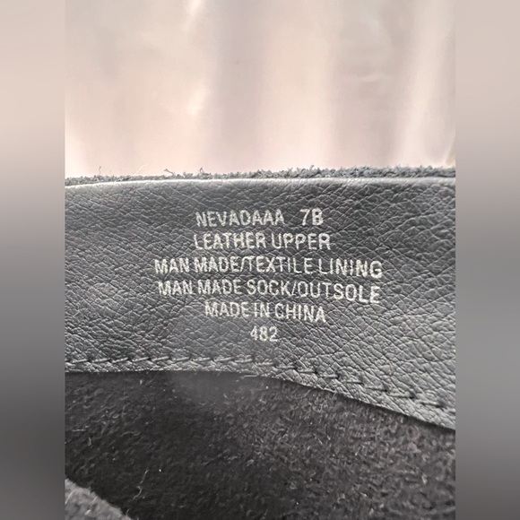 Steve Madden Nevadaaa Suede Leather Slouchy Heeled Boots - Picture 7 of 8